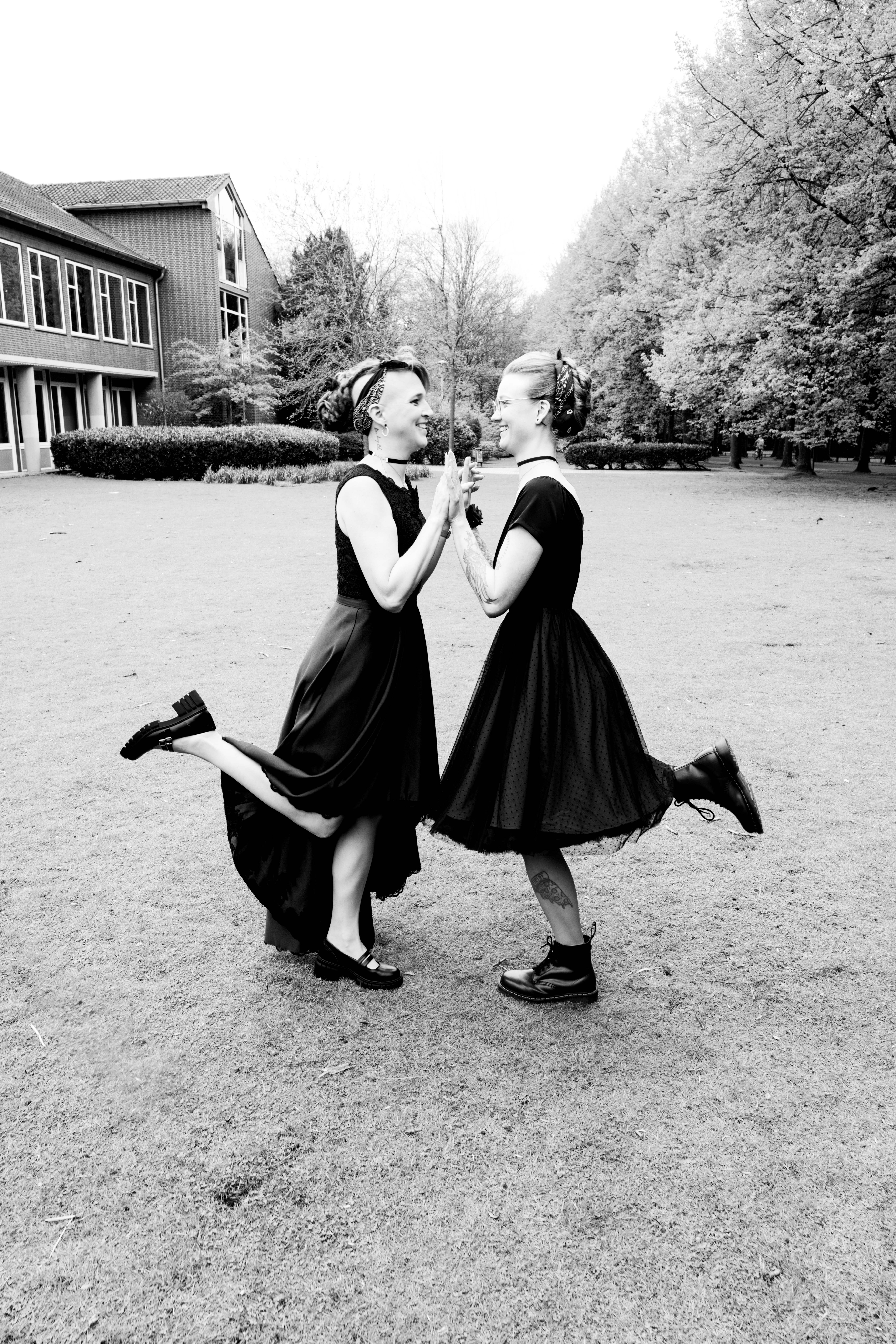 Eva-Marie und Hannah